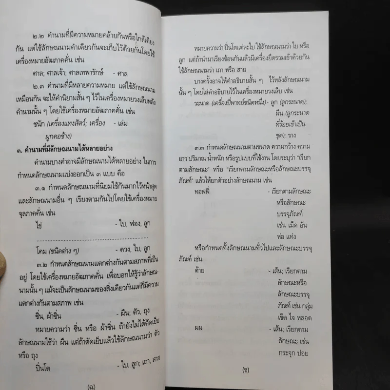 ลักษณนาม ฉบับราชบัณฑิตยสถาน รูปที่ 10
