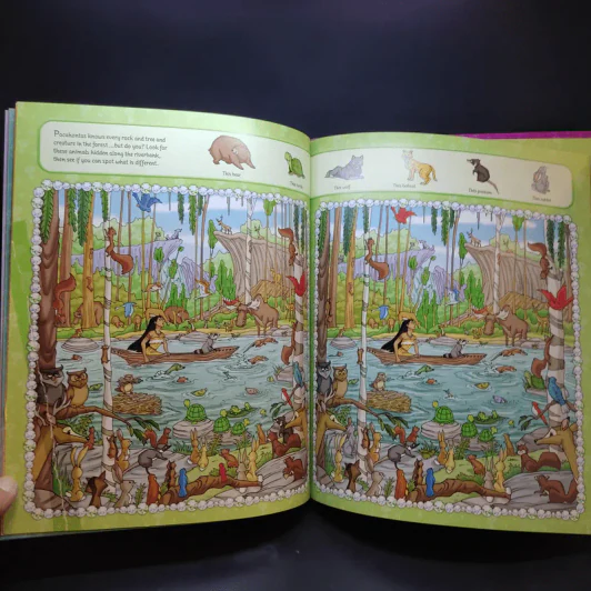 Disney Princess Look and Find What's Different รูปที่ 10