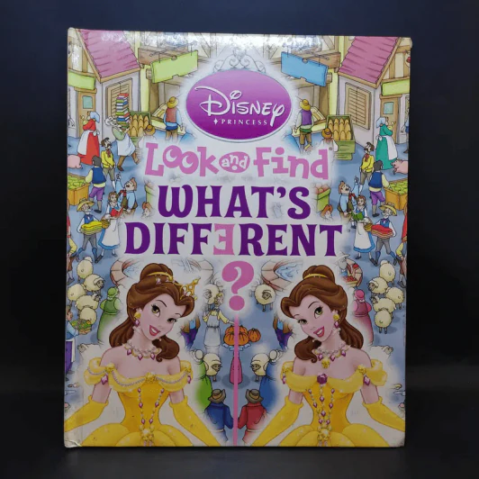 Disney Princess Look and Find What's Different รูปที่ 1
