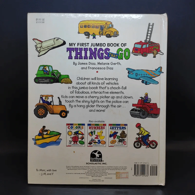 My First Jumbo Book of Things Thai Go รูปที่ 2