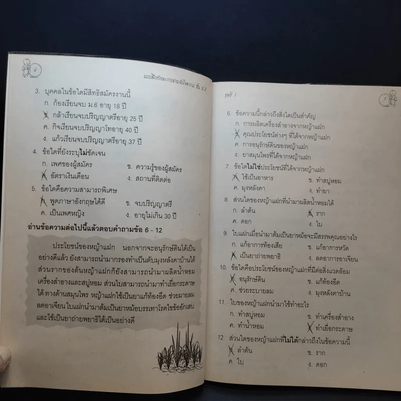 แบบฝึกหัดการอ่านจับใจความ ชั้นประถมศึกษาปีที่ 3 รูปที่ 11