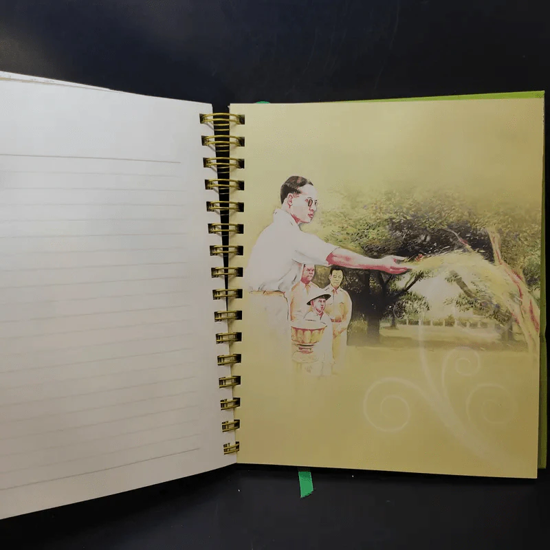 สมุดบันทึก พ.ศ.2554 พ่อพากเพียรเพื่อเราพอเพียง รูปที่ 21