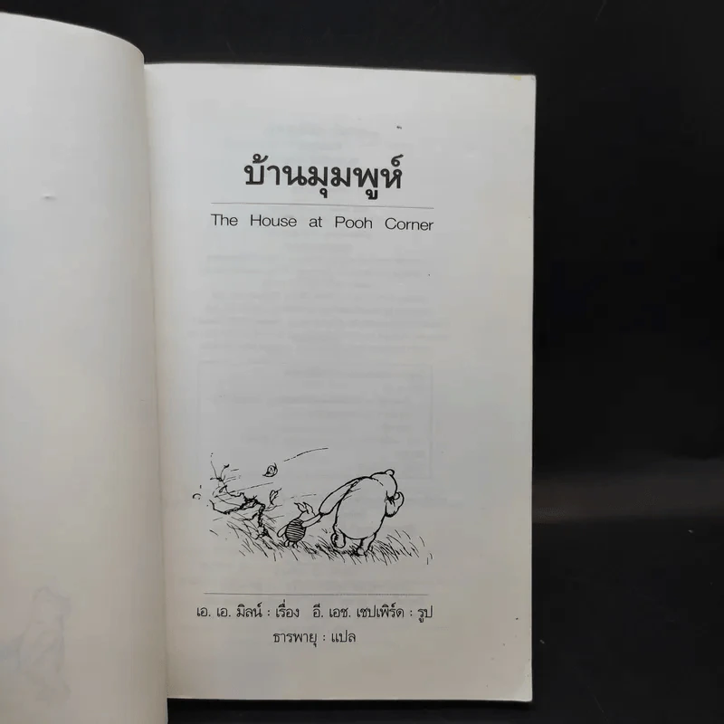 บ้านมุมพูห์ The House at Pooh Corner - เอ.เอ.มิลน์ รูปที่ 8