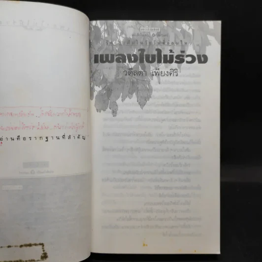 เพลงใบไม้ร่วง - วดีลดา เพียงศิริ รูปที่ 9