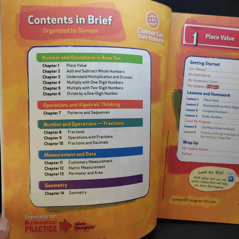 McGraw-Hill's My Math Volume 1-2 รูปที่ 8