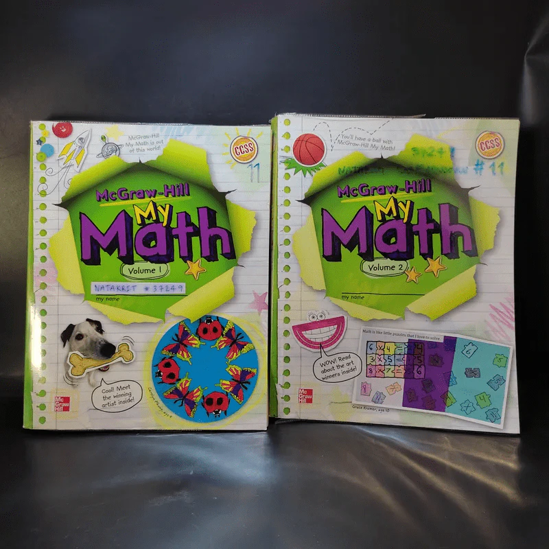 McGraw-Hill's My Math Volume 1-2 รูปที่ 1