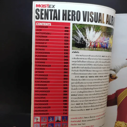 Mast EX Santai Hero Visual Album รวมภาพยอดมนุษย์ รูปที่ 8
