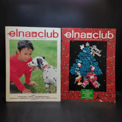 Elna Club หนังสืองานฝีมือ 2 เล่ม