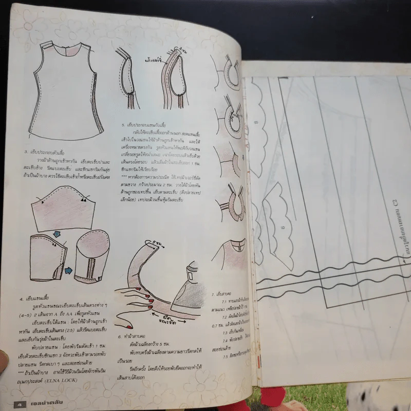 Elna Club หนังสืองานฝีมือ 2 เล่ม รูปที่ 6