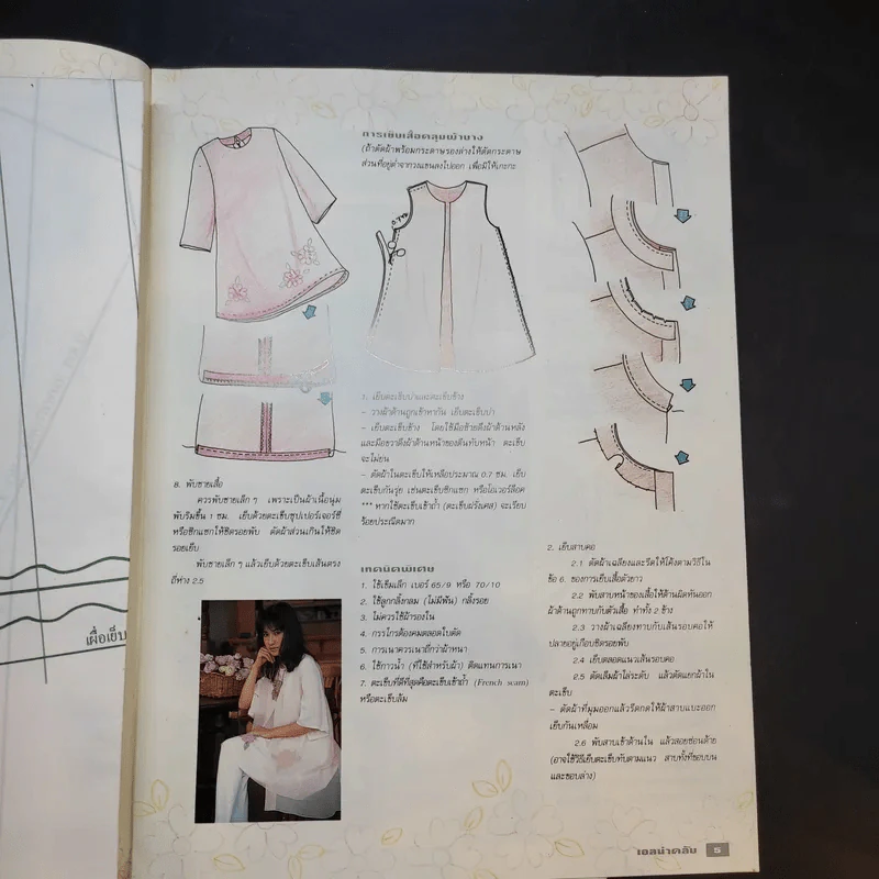 Elna Club หนังสืองานฝีมือ 2 เล่ม รูปที่ 7