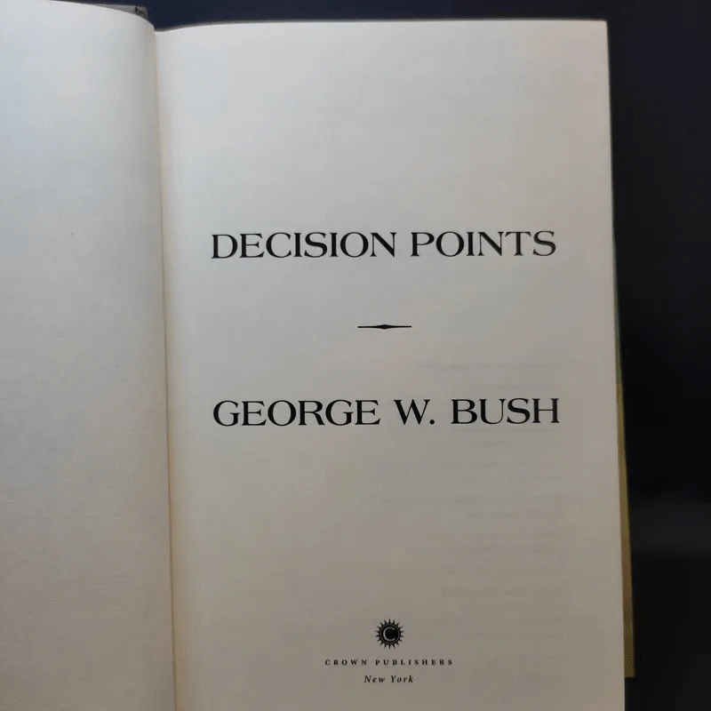 George W. Bush - Decision Points รูปที่ 9
