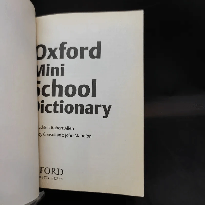 Oxford Mini School Dictionary รูปที่ 8