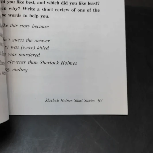Sherlock Holmes Short Stories - Oxford Bookworms Stage 2 รูปที่ 15