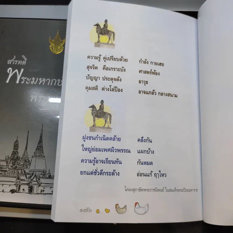 สำนักงานทรัพย์สินส่วนพระมหากษัตริย์ ปฏิทิน + หนังสือ 9 ร้อยกันมุมดลใจ + สารคดีพระมหากษัตริย์ไทยกับพระพุทธศาสนา รูปที่ 10