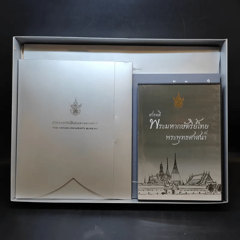 สำนักงานทรัพย์สินส่วนพระมหากษัตริย์ ปฏิทิน + หนังสือ 9 ร้อยกันมุมดลใจ + สารคดีพระมหากษัตริย์ไทยกับพระพุทธศาสนา รูปที่ 2