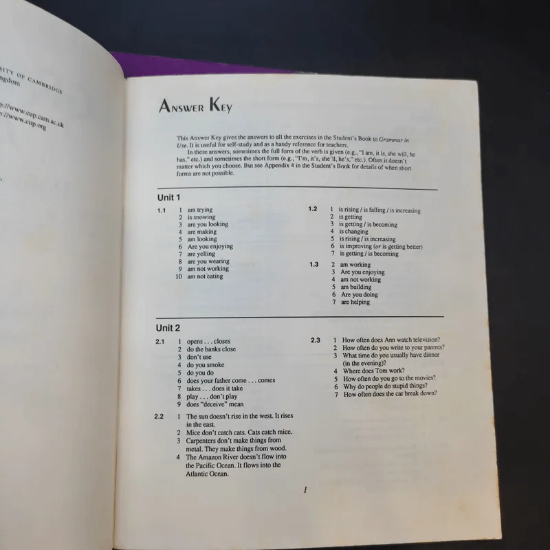 Grammar in Use Reference and Practice + Answer Key รูปที่ 12
