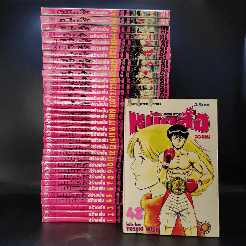 หมัดสั่งสร้างฝัน 48 เล่มจบ (ขาดเล่ม 31-43) รูปที่ 2