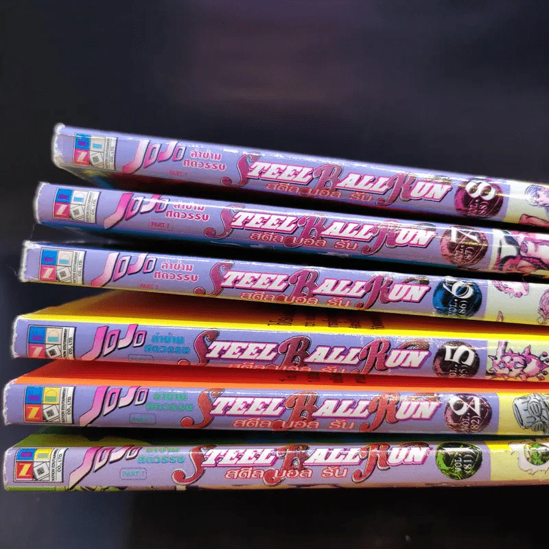 Jojo Part 7 Steel Ball Run โจโจ้ ภาค 7 เล่ม 1,2,5,6,7,8 รูปที่ 12