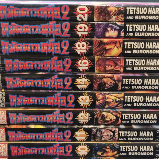 หมัดดาวเหนือ 2 เล่ม 3,4,6,7,9-14,16,18,19,20,22 รูปที่ 8