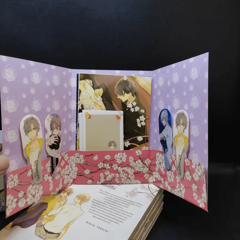 การ์ตูนวาย มีเพียงดอกไม้ที่รู้ 3 เล่มจบ + โปสการ์ด Boxset รูปที่ 11