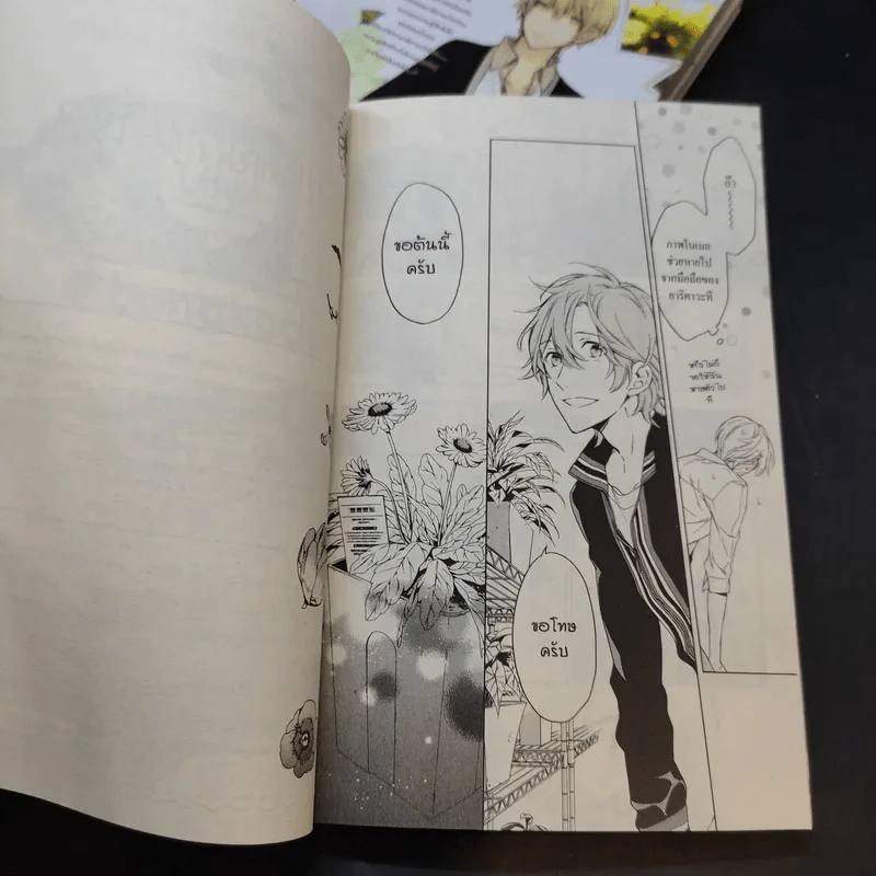 การ์ตูนวาย มีเพียงดอกไม้ที่รู้ 3 เล่มจบ + โปสการ์ด Boxset รูปที่ 14
