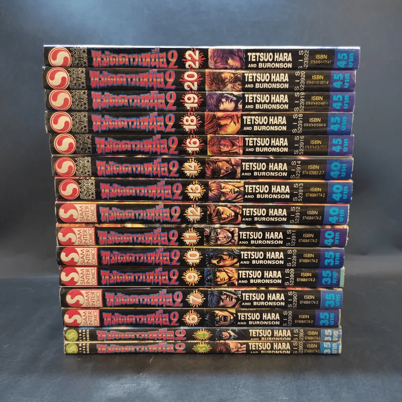 หมัดดาวเหนือ 2 เล่ม 3,4,6,7,9-14,16,18,19,20,22 รูปที่ 2