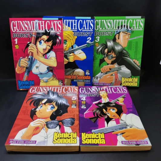 GUNSMITH CATS BURST เล่ม 1-5 รูปที่ 7