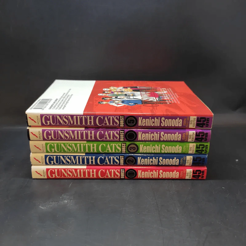 GUNSMITH CATS BURST เล่ม 1-5 รูปที่ 2