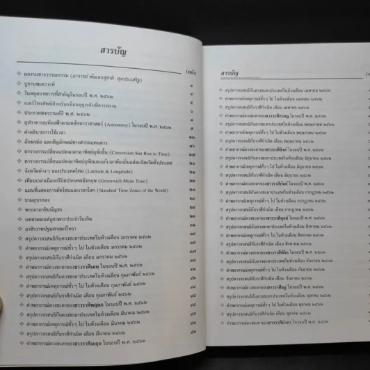 ปฏิทินโหราศาสตร์ไทย 2562 (ฉบับมาตรฐาน) รูปที่ 10