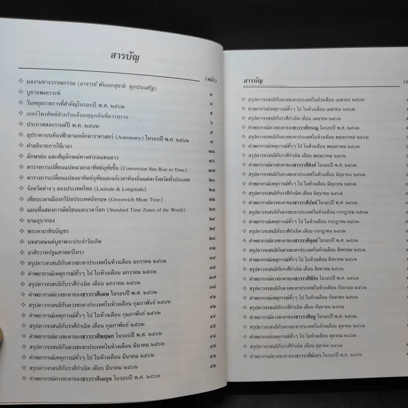 ปฏิทินโหราศาสตร์ไทย 2562 (ฉบับมาตรฐาน) รูปที่ 10