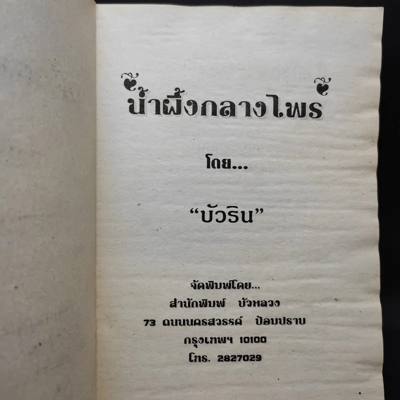 น้ำผึ้งกลางไพร - บัวริน รูปที่ 8