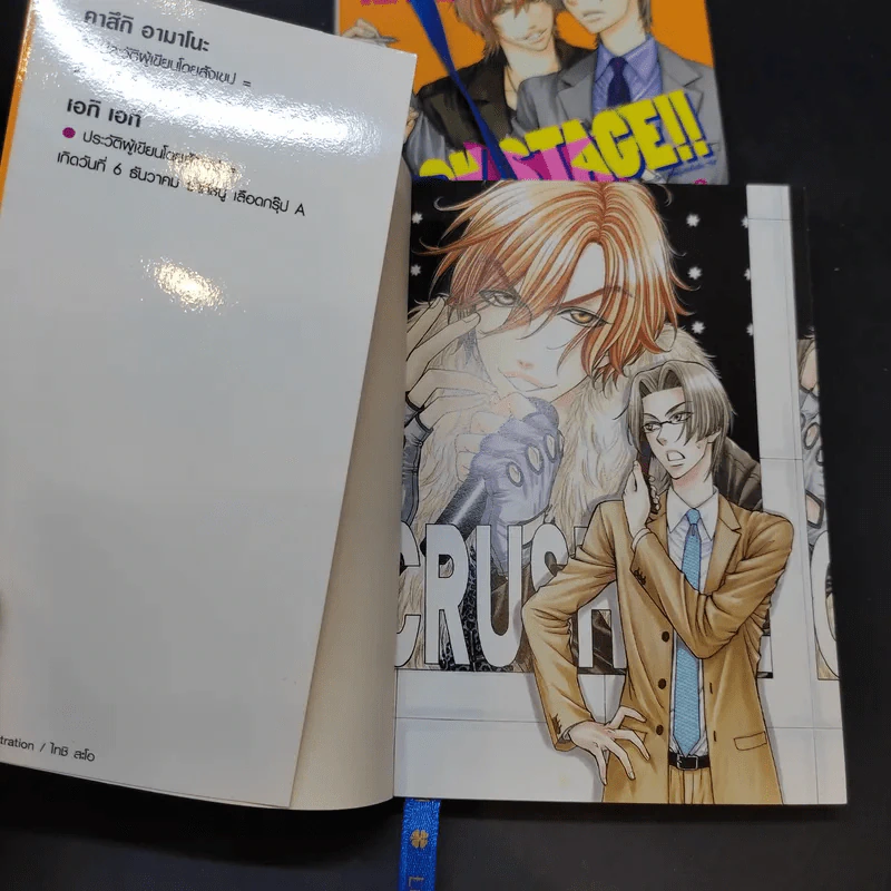 นิยายวาย Back Stage เล่ม 1-2 รูปที่ 8