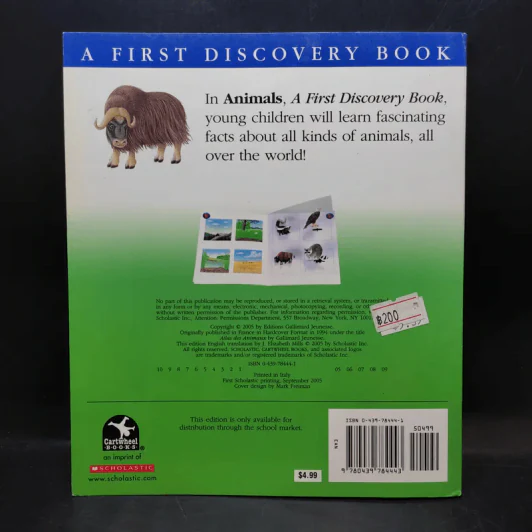 The First Discovery Book Animals รูปที่ 2