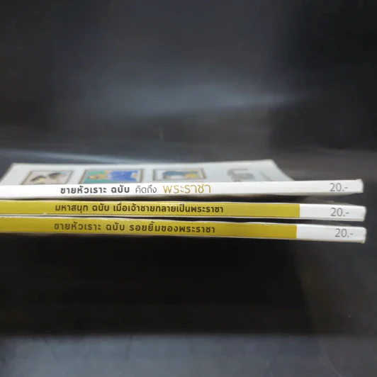ขายหัวเราะ ฉบับ คิดถึงพระราชา + มหาสนุก ฉบับ เมื่อเจ้าชายกลายเป็นพระราชา + ขายหัวเราะ ฉบับรอยยิ้มของพระราชา รูปที่ 3