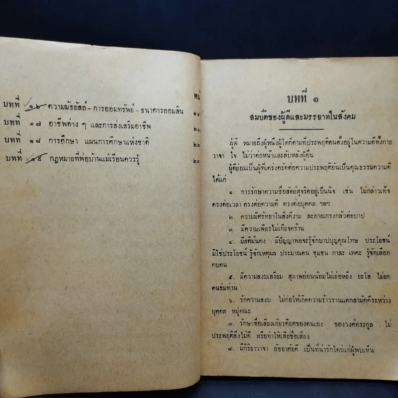 แบบเรียนสังคมศึกษา วิชาหน้าที่พลเมือง มัธยมศึกษาตอนต้น รูปที่ 12