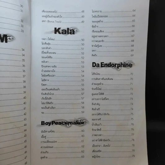 Modern Rock หนังสือเพลงพร้อมคอร์ดกีต้าร์ รูปที่ 7