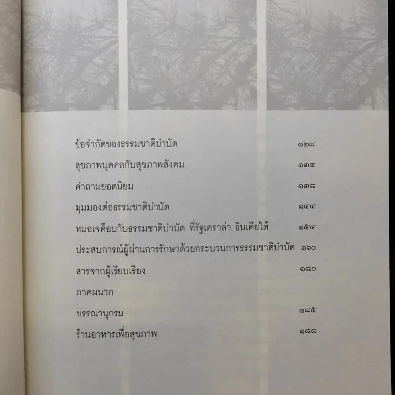 ธรรมชาติบำบัด ศิลปะการเยียวยาร่างกายและจิตใจเพื่อสมดุลของชีวิต รูปที่ 12