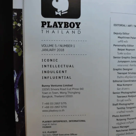 Playboy Jan 2018 รูปที่ 8