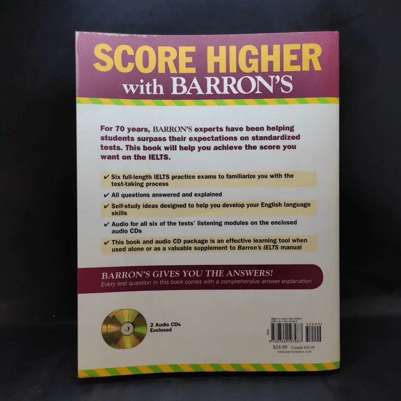 Barron's IELTS Practice Exams รูปที่ 2