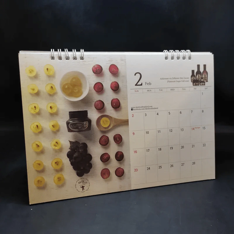 ปฏิทินตั้งโต๊ะ Skinfood Calendar 2014 รูปที่ 7
