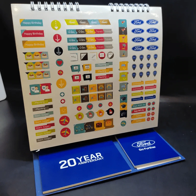 ปฏิทินตั้งโต๊ะ Ford 2016 รูปที่ 9
