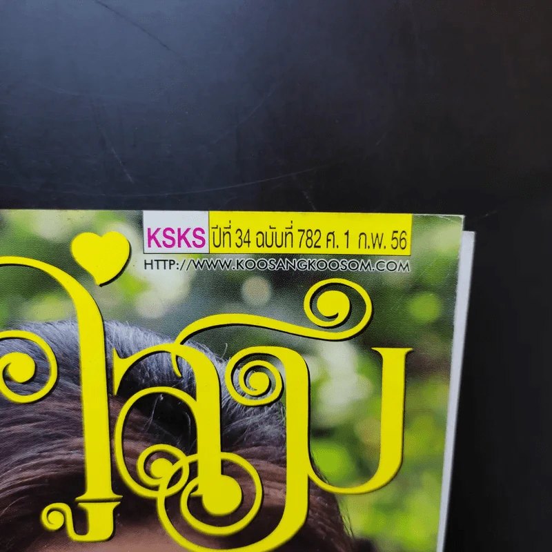 คู่สร้างคู่สม ปีที่ 34 ฉบับที่ 782 ก.พ.2556 ปอ ทฤษฎี, พลอย เฌอมาลย์ รูปที่ 2