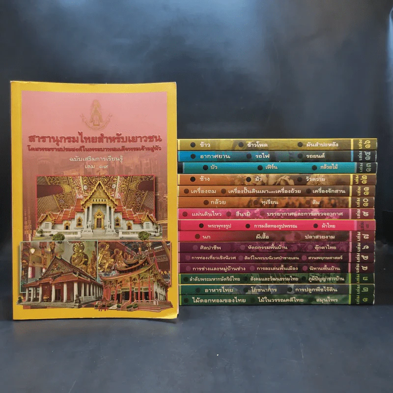 สารานุกรมไทยสำหรับเยาวชน เล่ม 1-14,16,19 รูปที่ 1