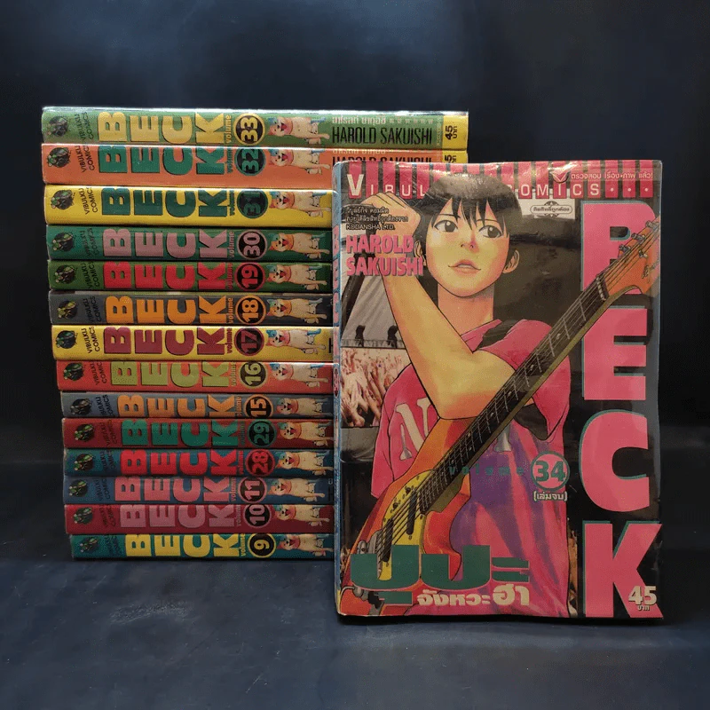 BECK ปุปะจังหวะฮา เล่ม 9,10,11,15-19,28,29,30-34 รูปที่ 1