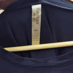 เสื้อยืดแขนสั้น Hanhan สีดำ อก 40 นิ้ว, ยาว 26 นิ้ว รูปที่ 4