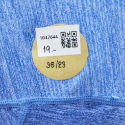 เสื้อกีฬา สีน้ำเงิน อก 38 นิ้ว, ยาว 23 นิ้ว รูปที่ 4