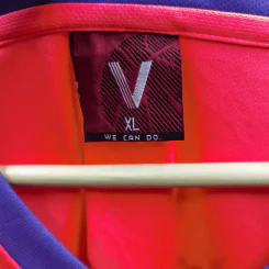 เสื้อกล้าม สีส้ม หมายเลข 16 อก 42 นิ้ว, ยาว 27 นิ้ว รูปที่ 3