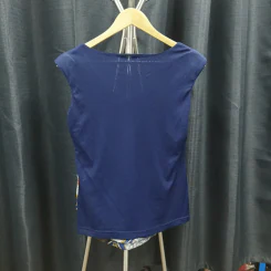 เสื้อแฟชั่นแขนกุด อก 34 นิ้ว, ยาว 23 นิ้ว รูปที่ 3