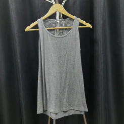 เสื้อกล้ามแฟชั่น สีเทา อก 36 นิ้ว, ยาว 24 นิ้ว รูปที่ 1