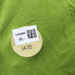 เสื้อกล้าม สีเขียว รูปดาวสีขาว อก 34 นิ้ว, ยาว 22 นิ้ว รูปที่ 4